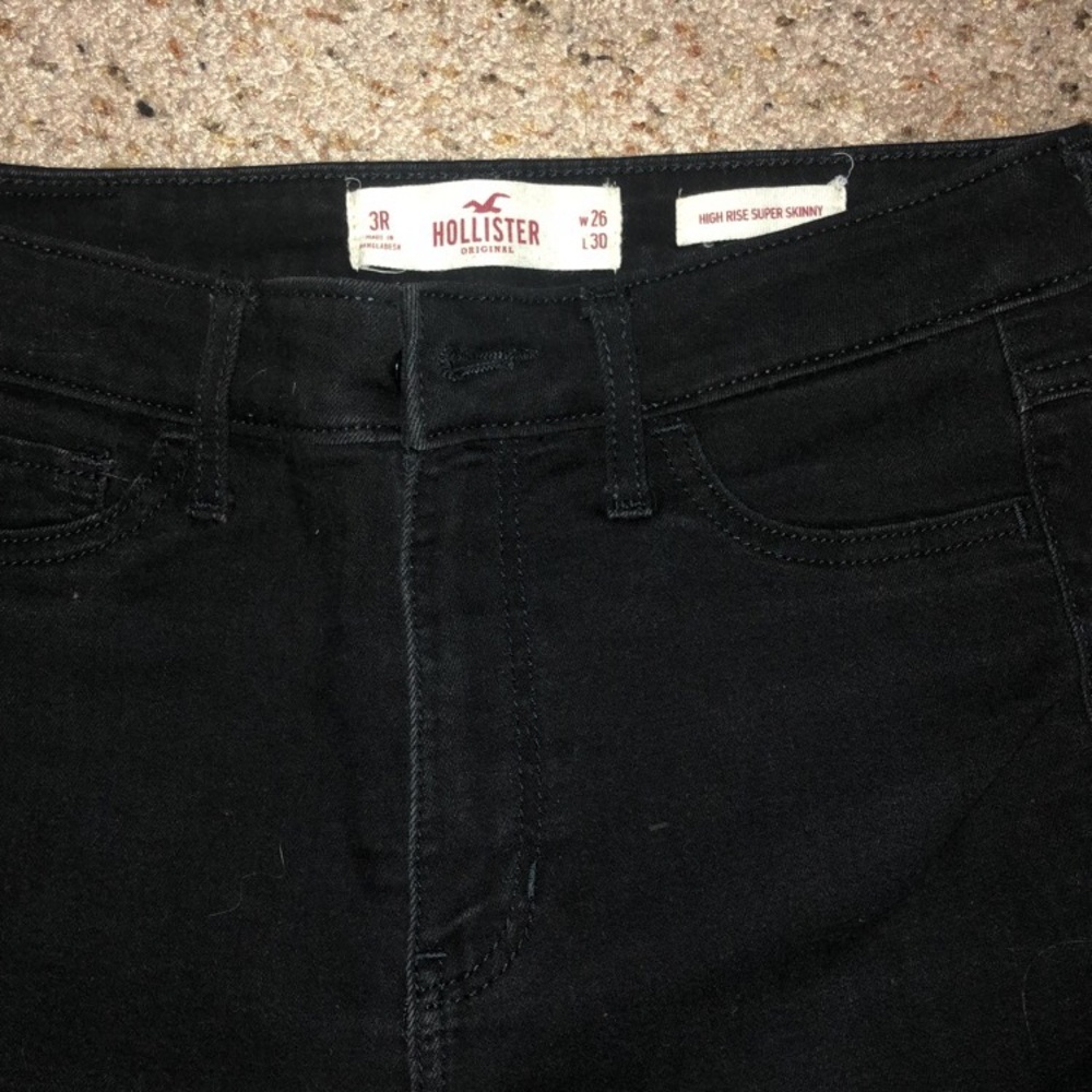 black high rise jeans!